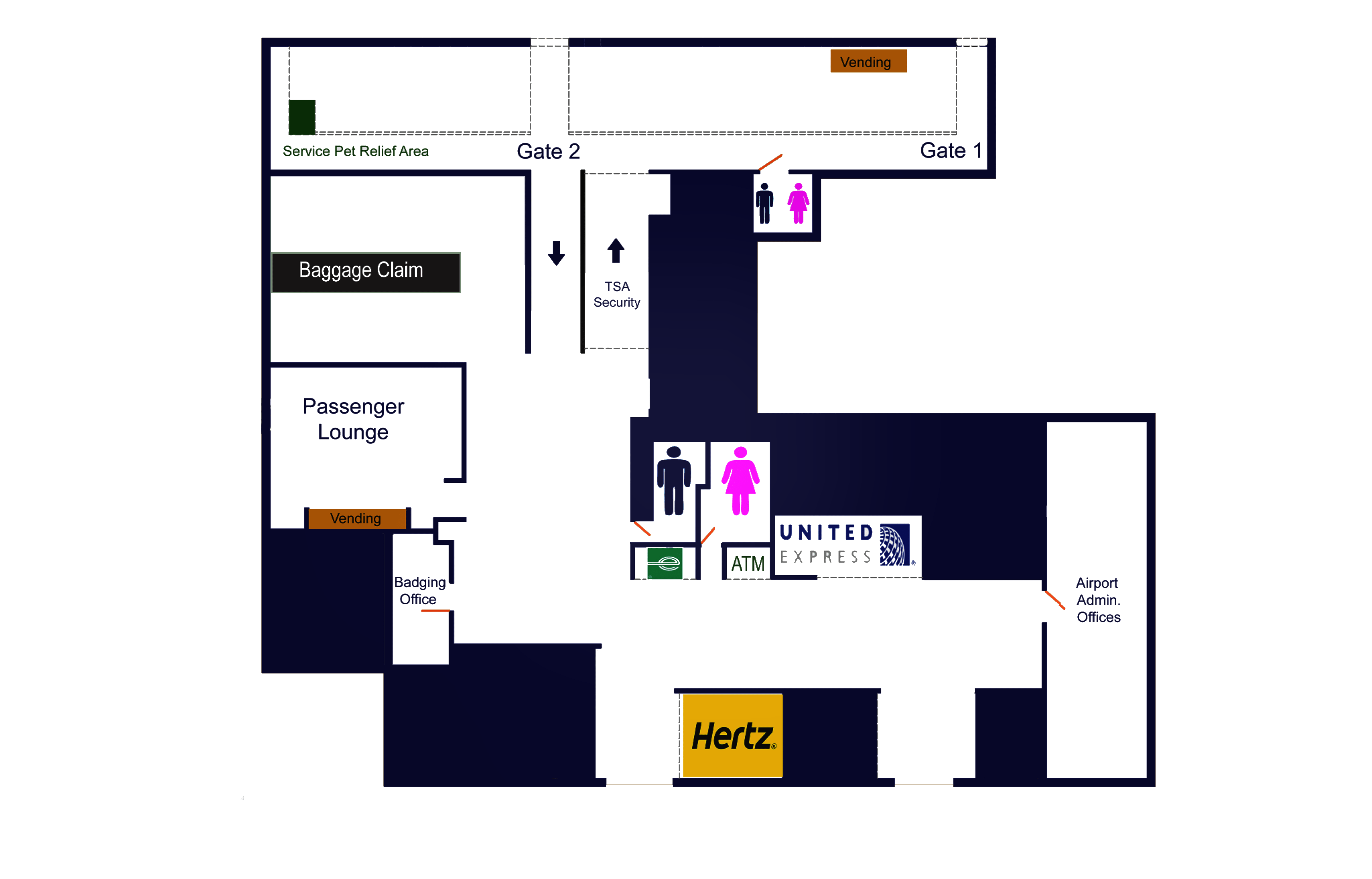 Terminal map 2021